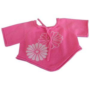 CRISTI CONAWAY Baby Girl's 100% Cashmere Long Sleeve Sweater Size S (18 Months)